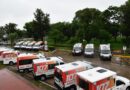 En General Obligado y Vera: Provincia incorporó 20 ambulancias y minibuses 0 Km a la red de salud pública.