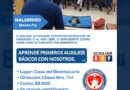 Curso de Primeros Auxilios y RCP en Malabrigo.