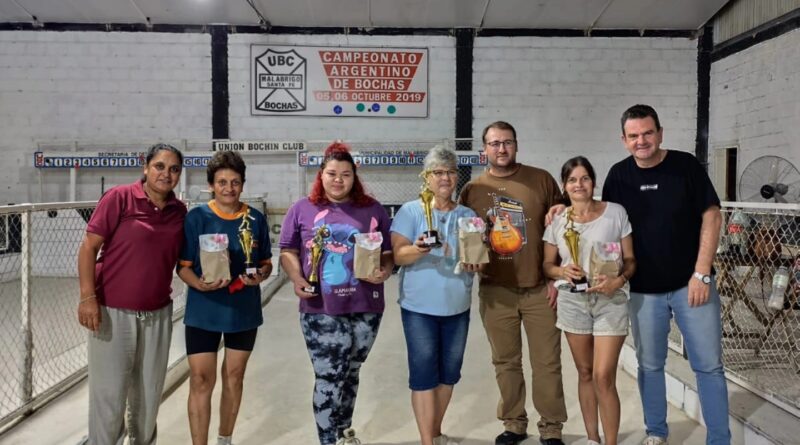 Torneo Femenino de Bochas por el Día Internacional de la Mujer.