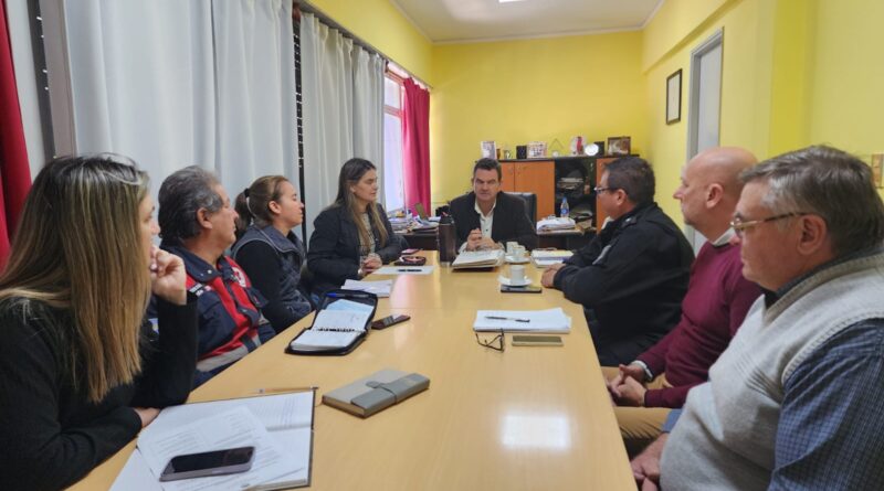 SE REUNIÓ LA JUNTA MUNICIPAL DE DEFENSA CIVIL.