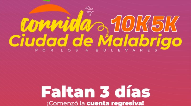 Nos preparamos  para vivir una nueva edición de la Corrida Ciudad de Malabrigo.