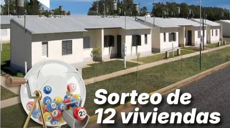 MALABRIGO: SE REALIZÓ EL SORTEO DE PRESELECCIÓN PARA 12 VIVIENDAS DEL PLAN PROVINCIAL.