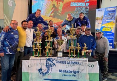 La Peña Chaque la Espina se destacó en el Concurso de Pesca Variada del Club Náutico Romang.