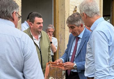 EL MINISTRO FABIÁN BASTÍA VISITÓ MALABRIGO Y RECORRIÓ OBRAS ESTRATÉGICAS PARA LA CIUDAD.