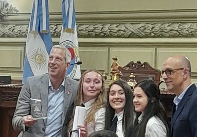 Tres jóvenes de Malabrigo fueron distinguidas por la Cámara de Diputadas y Diputados de Santa Fe.